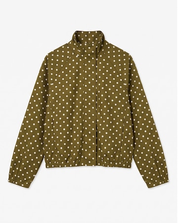 Vero Moda Kayla High Neck Polka Dot Jacket