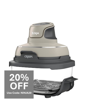 Ninja Crispi 4-in-1 Portable Air Fryer - Stone