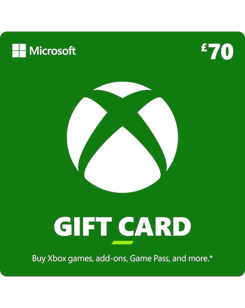 Xbox £70 Gift Card (Digital Download)