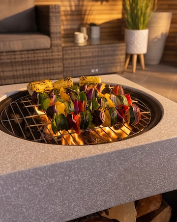 Charles Bentley Magnesium BBQ Firepit