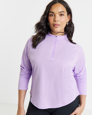 Gym King Precision 1/4 Zip Funnel Neck