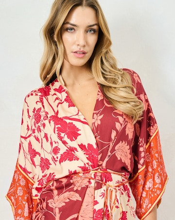 Hope & Ivy Salma Kimono Dress