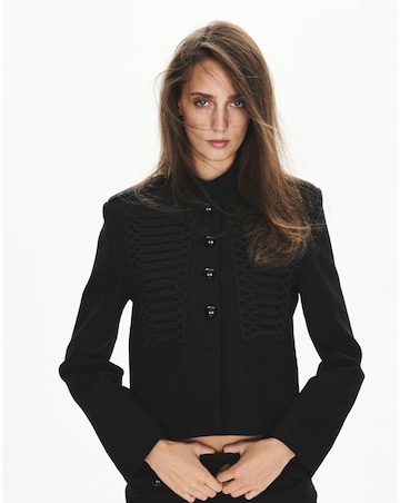 Mango Band Collar Jacket