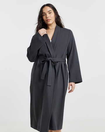 Pretty Secrets Cotton Waffle Dressing Gown