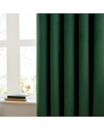 Furn. The Ultimate Velvet Blackout Eyelet Curtains