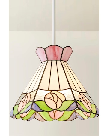 ValueLights Evelyn Tiffany Easy Fit Shade 26cm