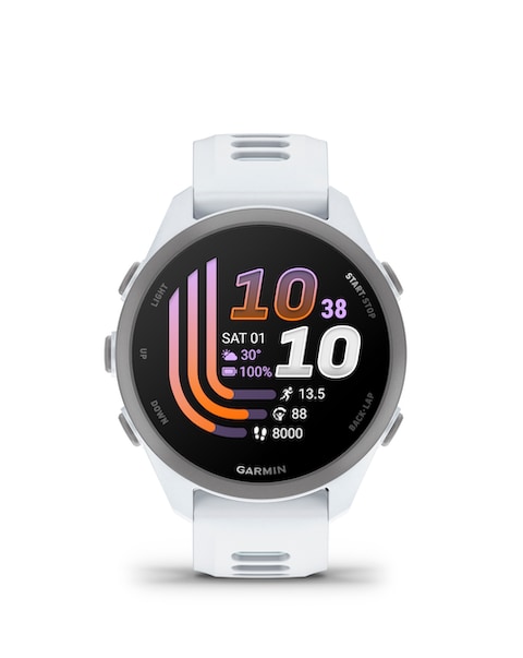 Garmin Forerunner 170 Smart Watch - Whitestone/Cloud Blue