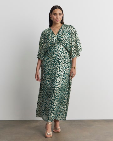 Joanna Hope Metallic Animal Dress
