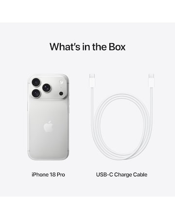 Apple iPhone 18 Pro 1TB - Silver