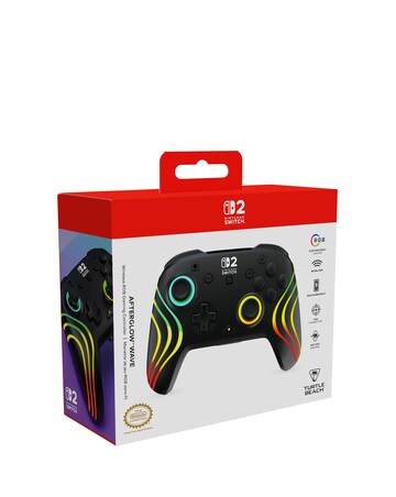 Turtle Beach Afterglow Wave Wireless RGB Gaming Controller for Nintendo Switch 2