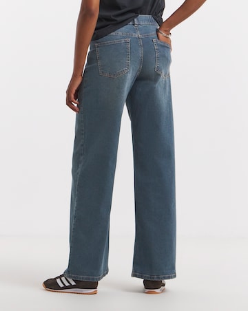 Vintage Blue 24/7 Stretch Wide Leg Jeans