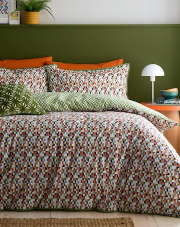 Appletree Star Geo Duvet Cover Set