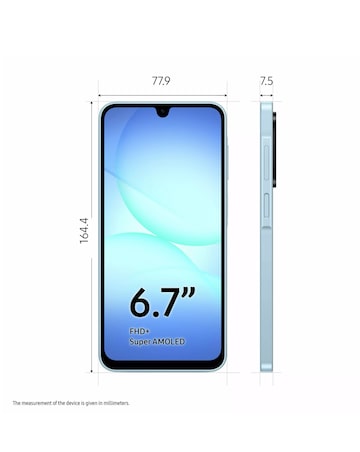 Samsung Galaxy A17 128GB 4G - Light Blue