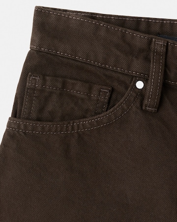 Mango Straight-Fit Denim Shorts