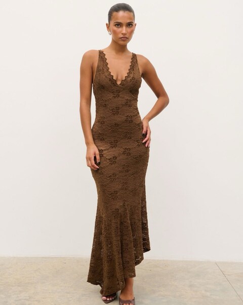 Pretty Lavish Zoey Lace Midaxi Dress