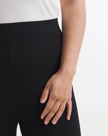 2 Pack Black Jersey Full Length Legging