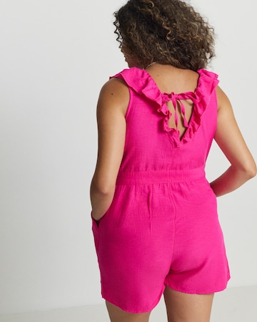 Figleaves Miami Button Front Playsuit