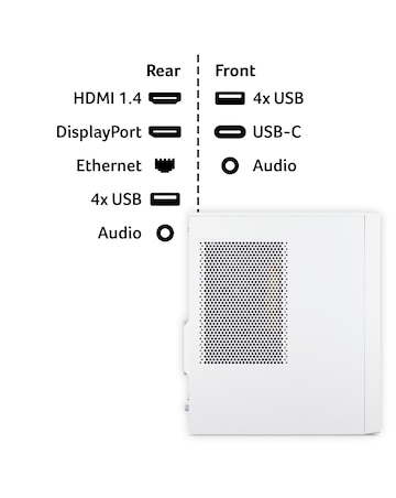 Acer Aspire Desktop Tower - Intel Core 5 8GB 512GB SSD