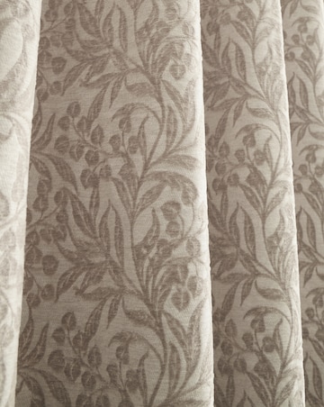Bianca Chenille Leaves Curtains