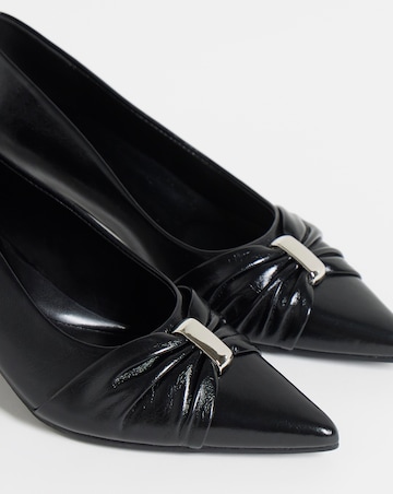 Helen Hardware Detail Court Shoes - Extra Wide Fit (EEE)