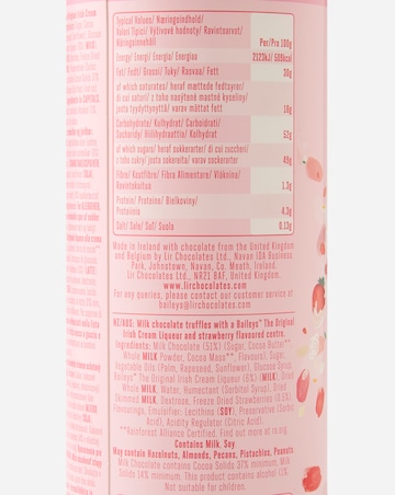 Baileys Strawberries & Cream Truffle Tube