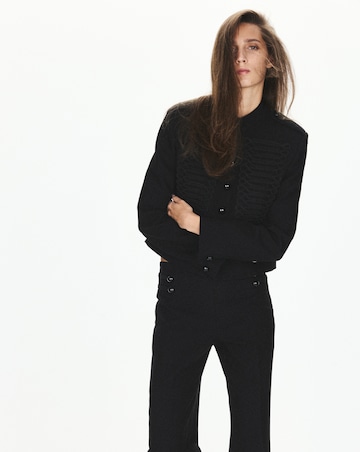 Mango Band Collar Jacket