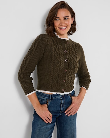 Joe Browns Claudia Cable Knit Cardigan