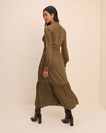 Nobody's Child Petite Brandy Shirt Midi Dress