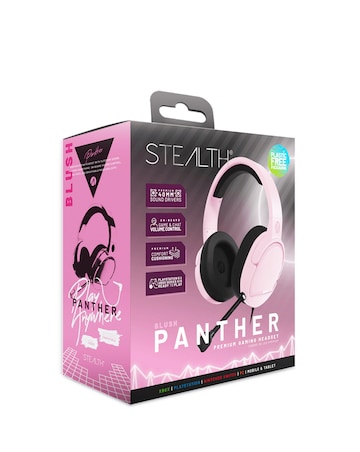 Stealth PANTHER Gaming Headset for PS5, PS4, Xbox, Switch, PC - Blush