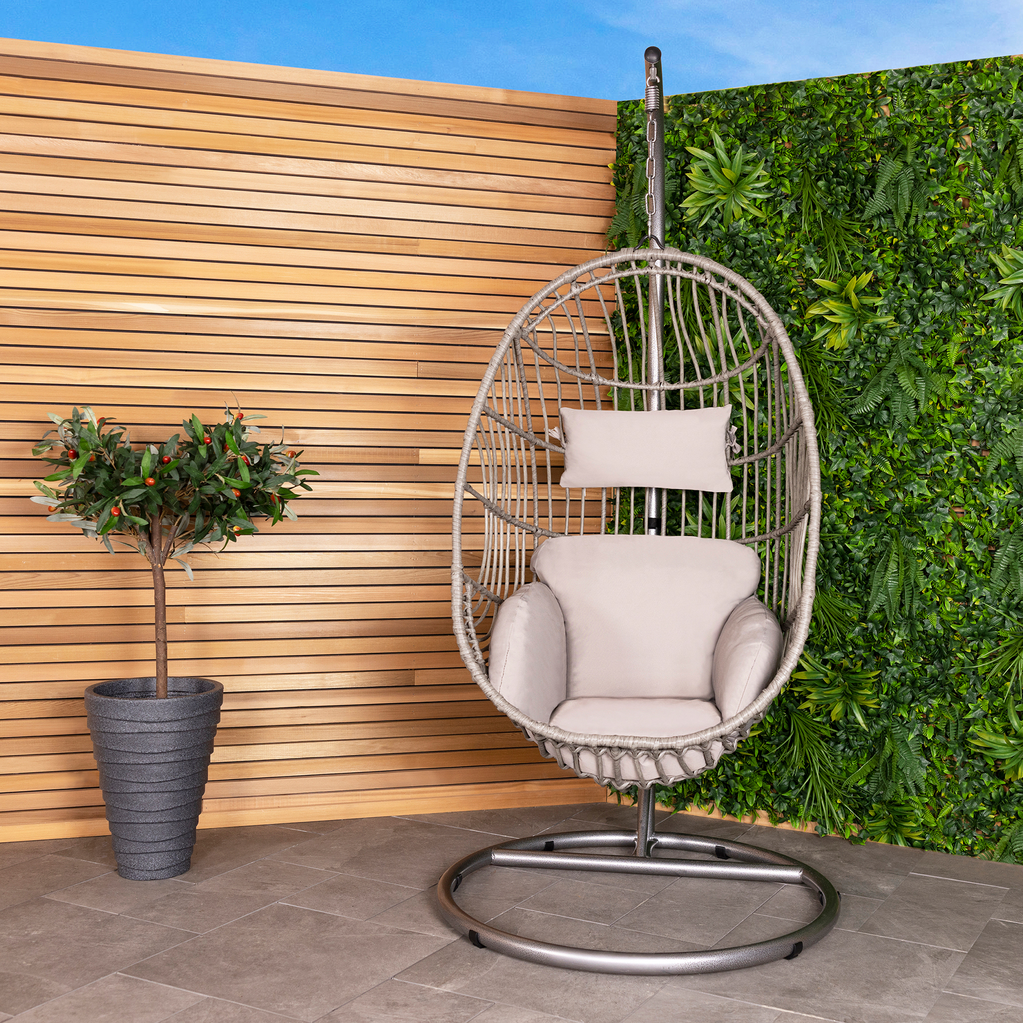Garden swing chair