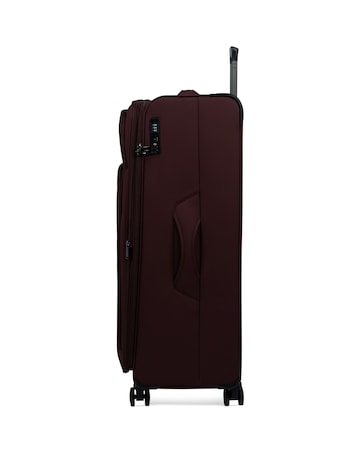 Rock Luggage Vitality 3pc Softshell Suitcase Set