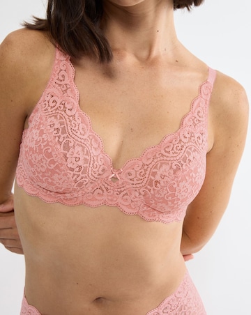 Triumph Amourette Full Cup Wired Bra Cherry Rose