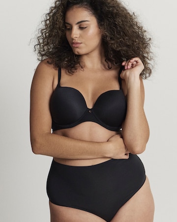 Figleaves Smoothing High Waisted Brief - Black