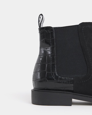 Helina Classic Ankle Chelsea Boots - Wide Fit (E)