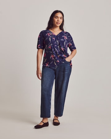 Julipa Linen Jersey Boxy Top