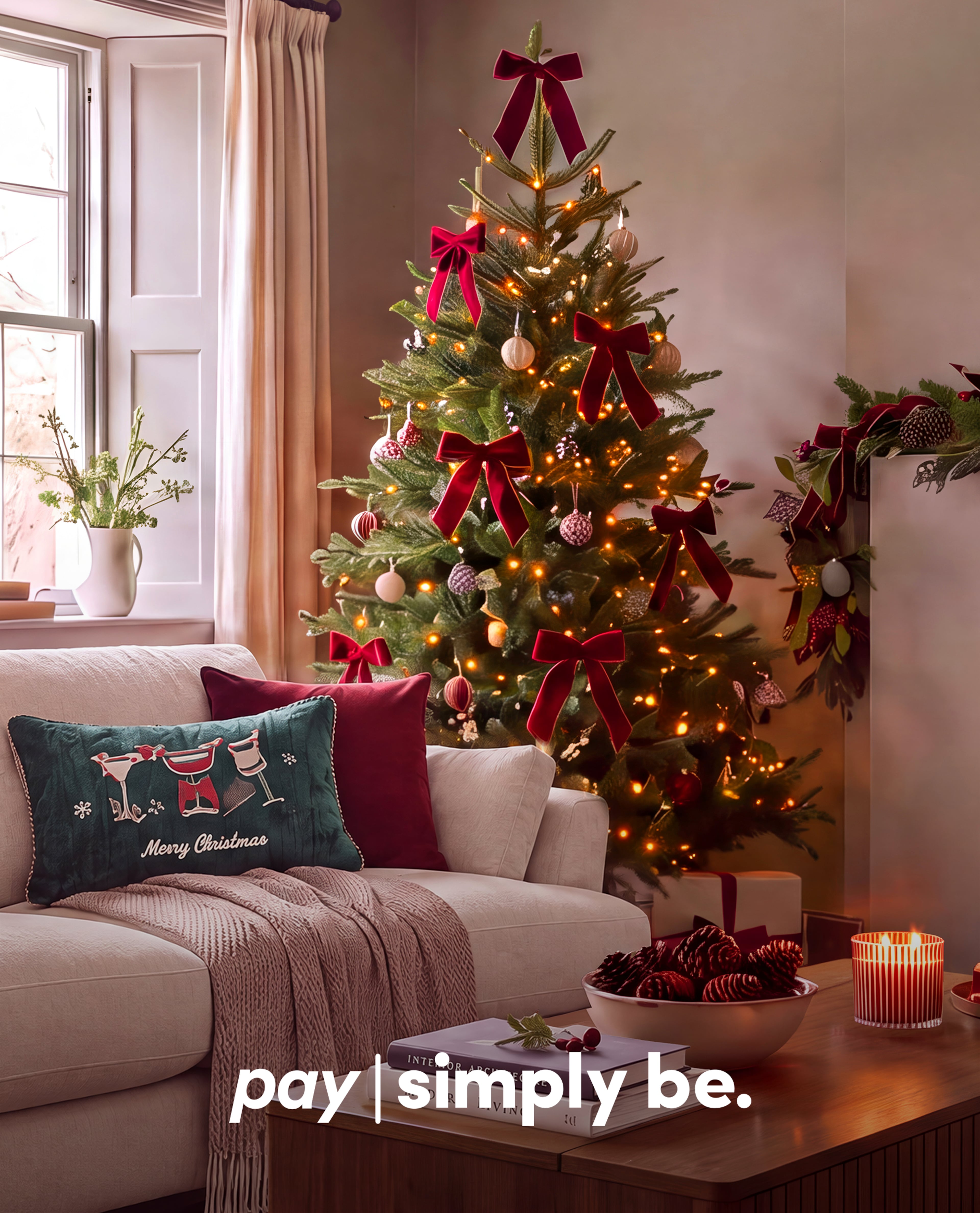 Pay Simply Be. Christmas at home