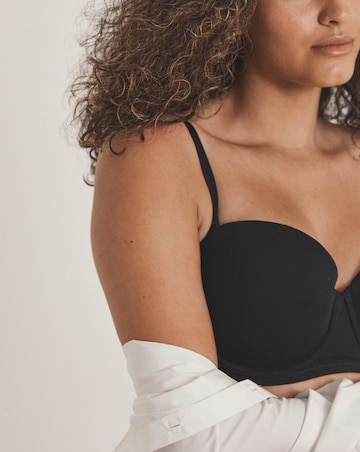 Pretty Secrets (3 Pack) Cotton Multiway Bras (B-F) Black/White/Blush