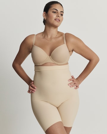 MAGIC Bodyfashion Firm Control Maxi Sexy Hi Bermuda Latte