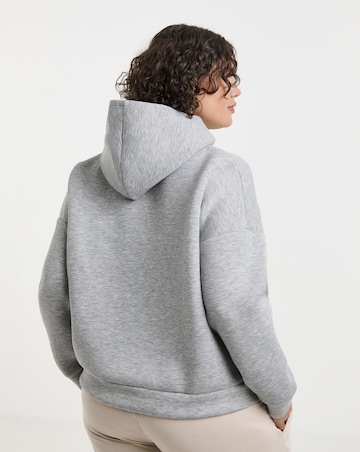 Grey Marl Luxe Modal Hoodie