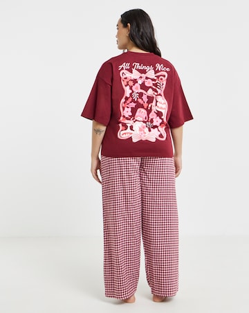 Pretty Secrets Cake Graphic Pyjama Set