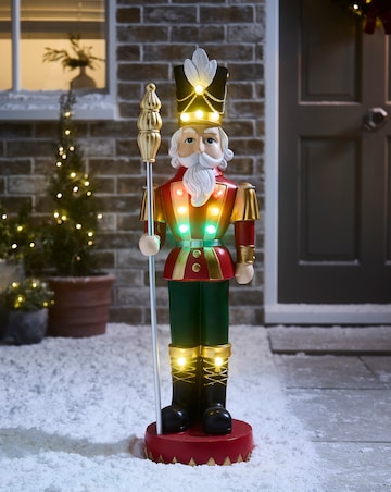 80cm Lit Nutcracker