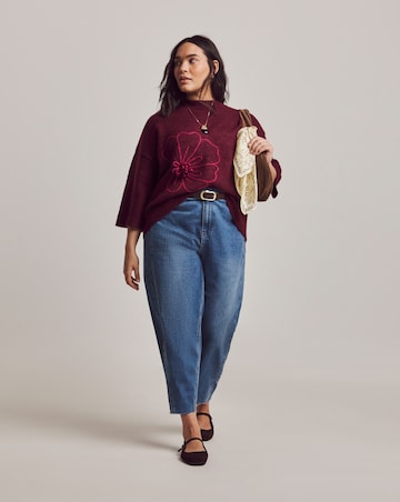 Julipa Floral 3/4 Sleeve Jumper