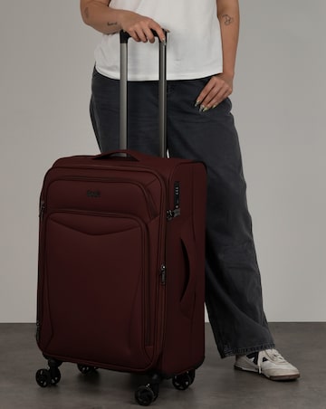 Rock Luggage Vitality 3pc Softshell Suitcase Set