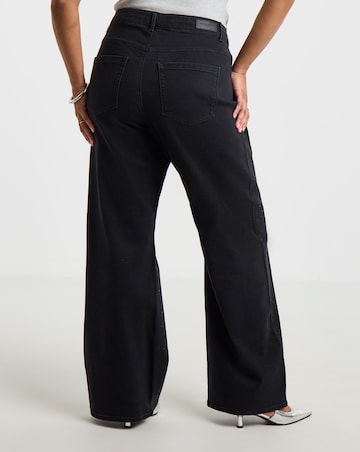 ONLY Snow High Waisted Rhinestone Denim Jean