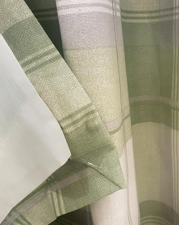 Balmoral Check Eyelet Curtains