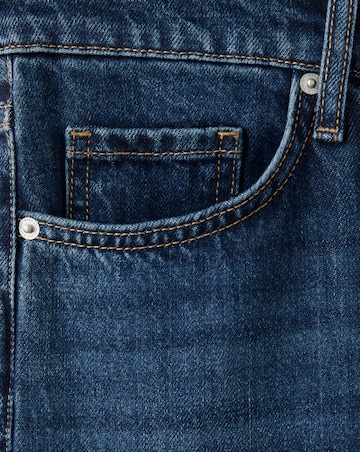 Mango Mid Rise Straight Jeans