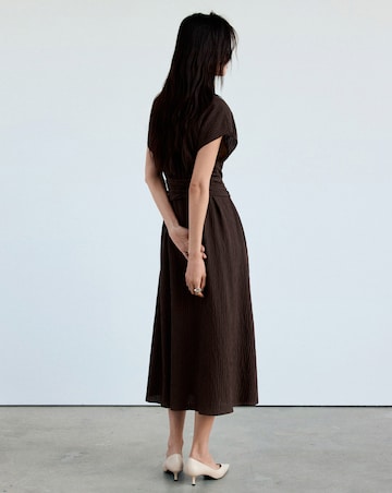 Mango Belted Shirt Dress