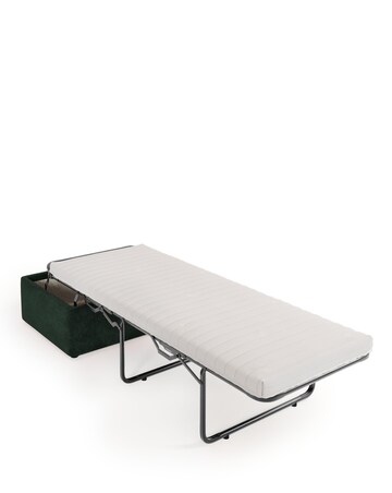 Jay-Be Brushed Twill Footstool Bed with Comfort Mattress