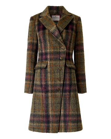 Joe Browns Tessa Asymmetric Check Coat