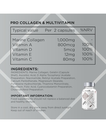 Bio-Synergy Beauty From Within Marine Collagen Multivitamin - 60 Capsules